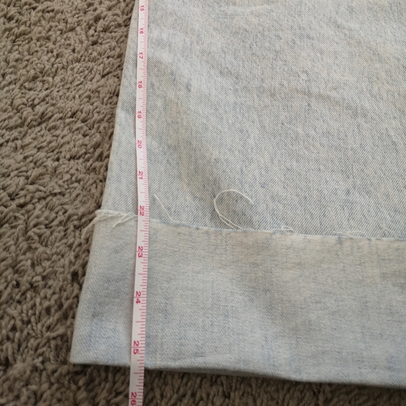 Zara Z1975 Cuffed Jeans - size 6/28 - Picture 11 of 11